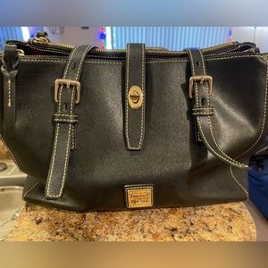 Dooney & Bourke leather shoulder bag.